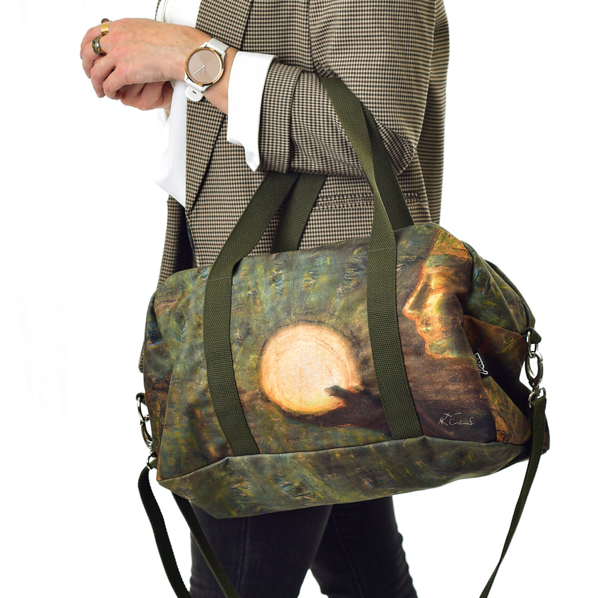 Kelioninis / sportinis krepšys M. K. Čiurlionis „Bičiulystė