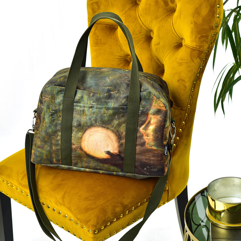 Kelioninis / sportinis krepšys M. K. Čiurlionis „Bičiulystė