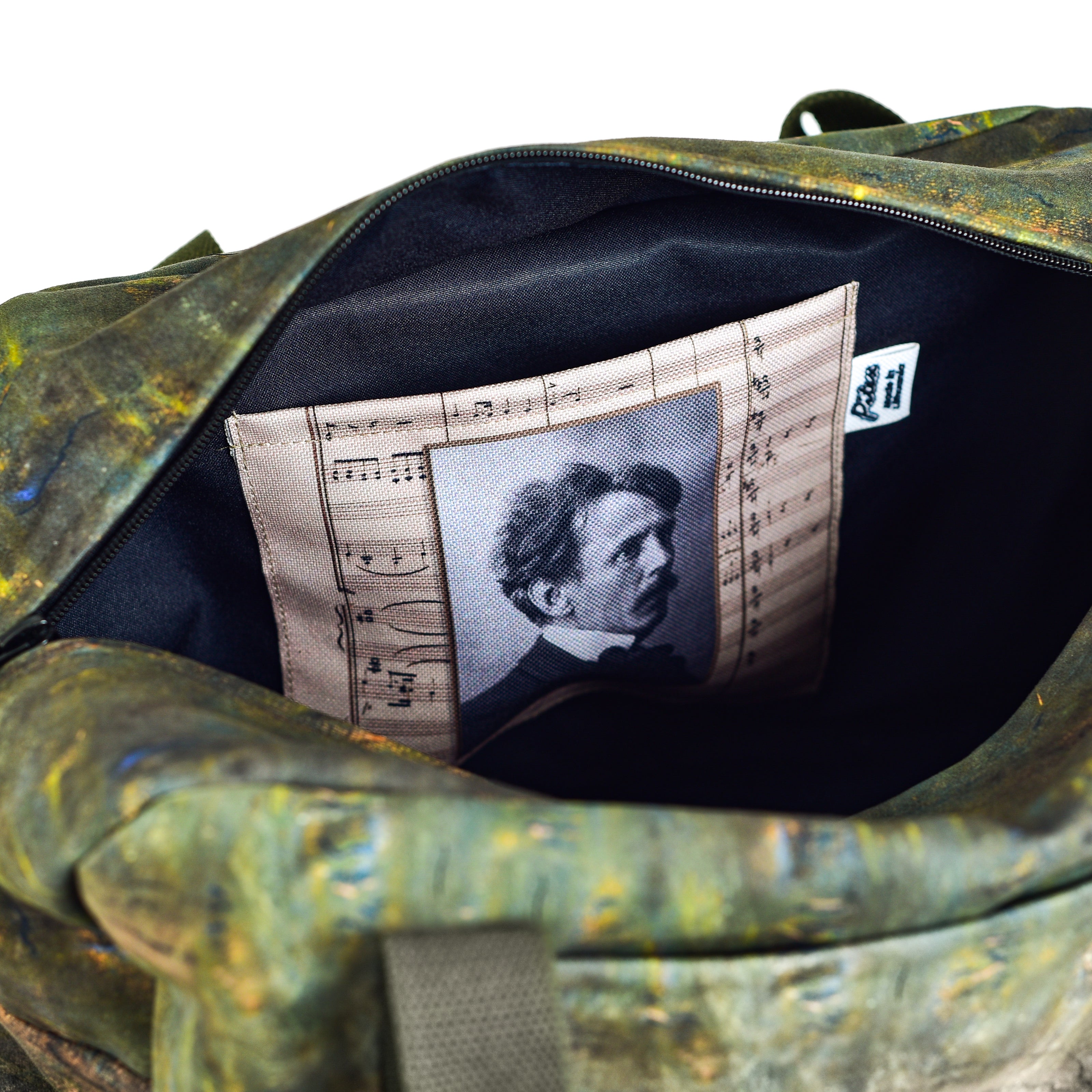 Kelioninis / sportinis krepšys M. K. Čiurlionis „Bičiulystė