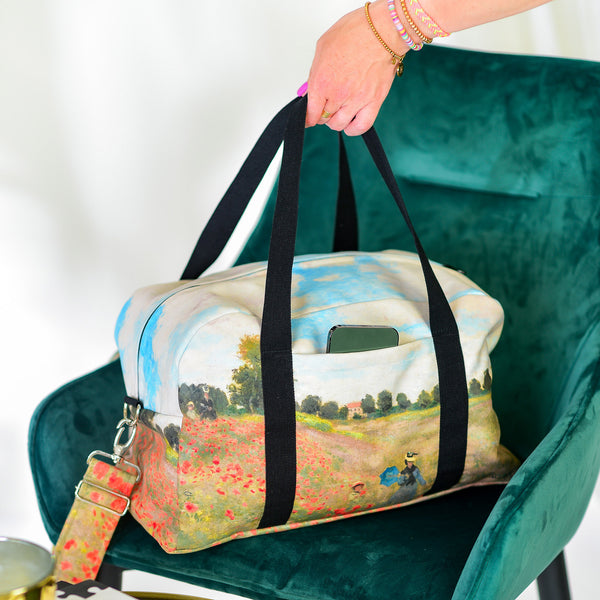 Travel / sports bag Claude Monet "Poppies"