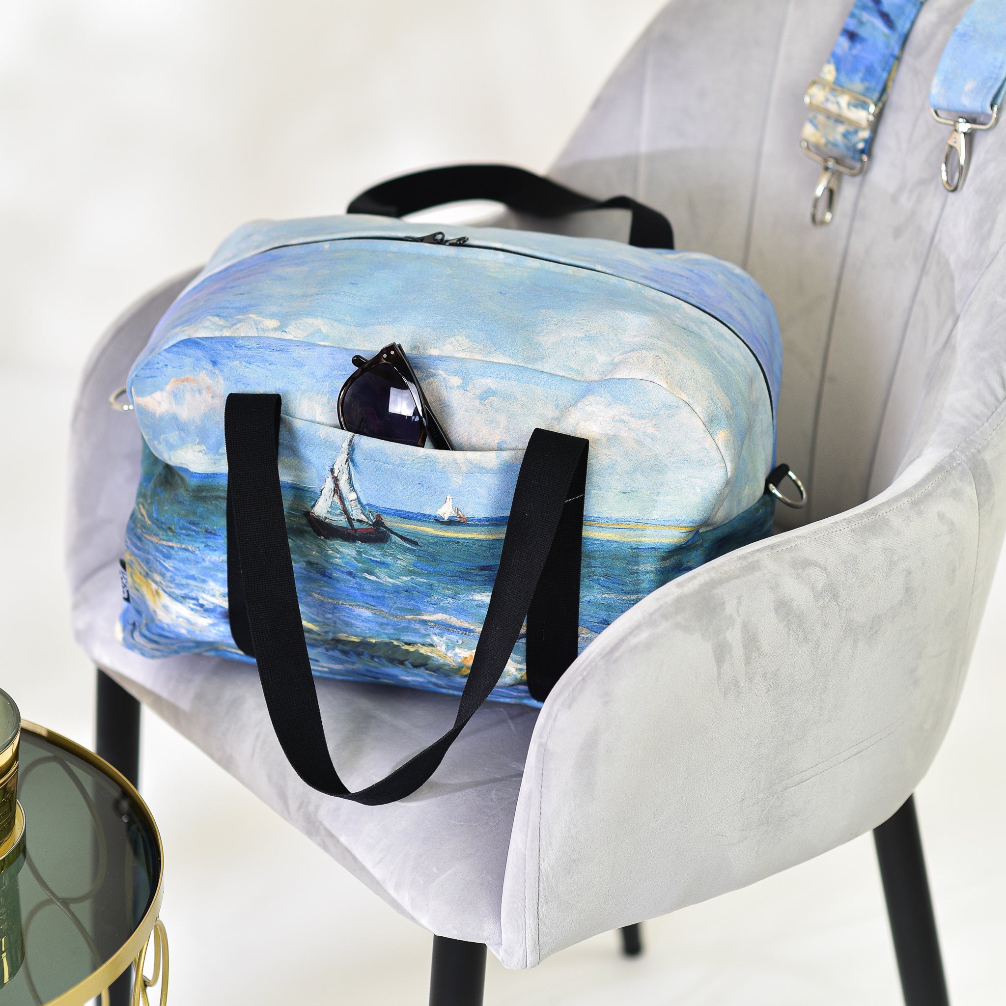Kelioninis / sportinis krepšys Vincent van Gogh „The Sea at Les Saintes-Maries-de-la-Mer