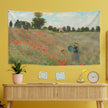 Wall decoration tapestry Claude Monet