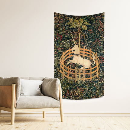 Sienos dekoracija gobelenas „Vienaragis