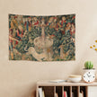 Sienos dekoracija gobelenas „Viduramžių vienaragis