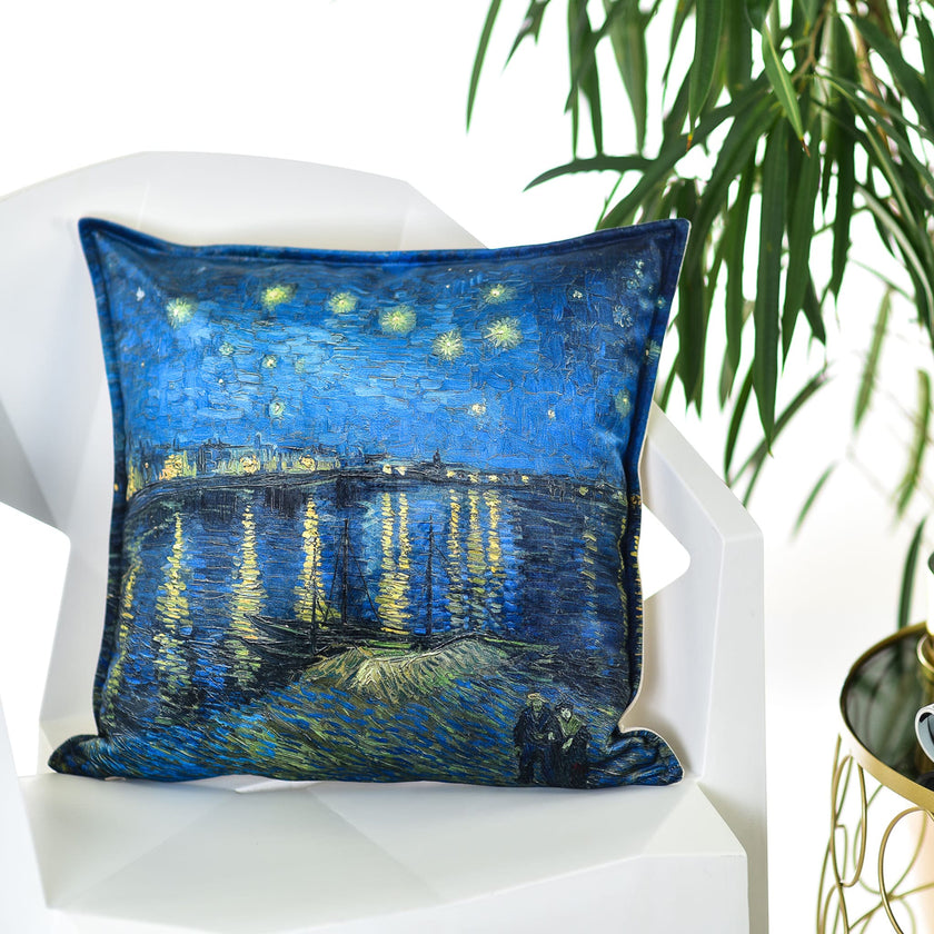Dekoratyvinė pagalvėlė Vincent van Gogh „Starry Night Over the Rhône