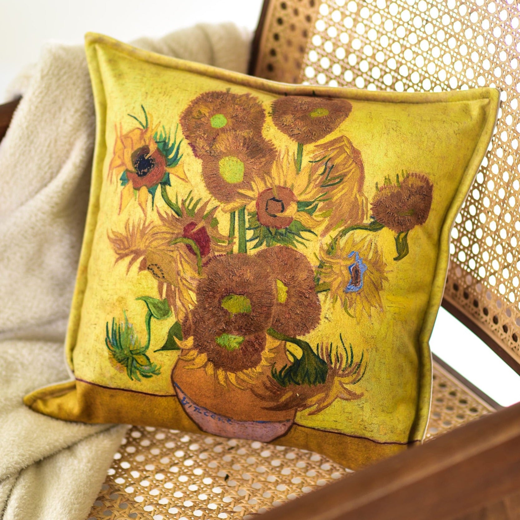 Dekoratyvinė pagalvėlė Vincent van Gogh „Sunflowers