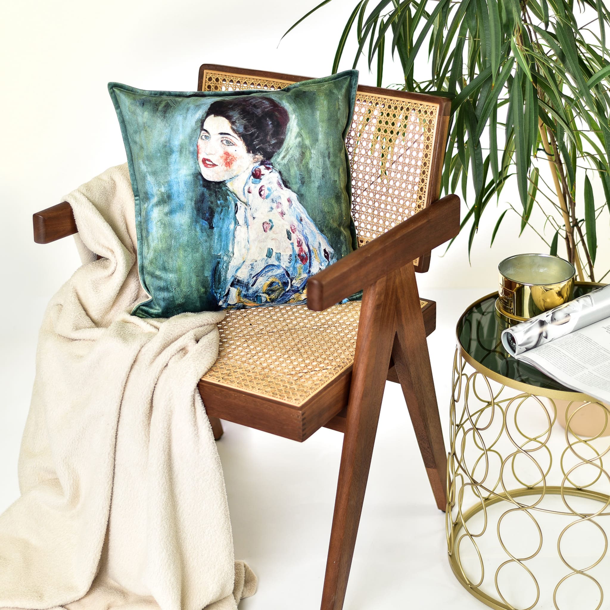 Dekoratyvinė pagalvėlė Gustav Klimt „Portrait of a Lady
