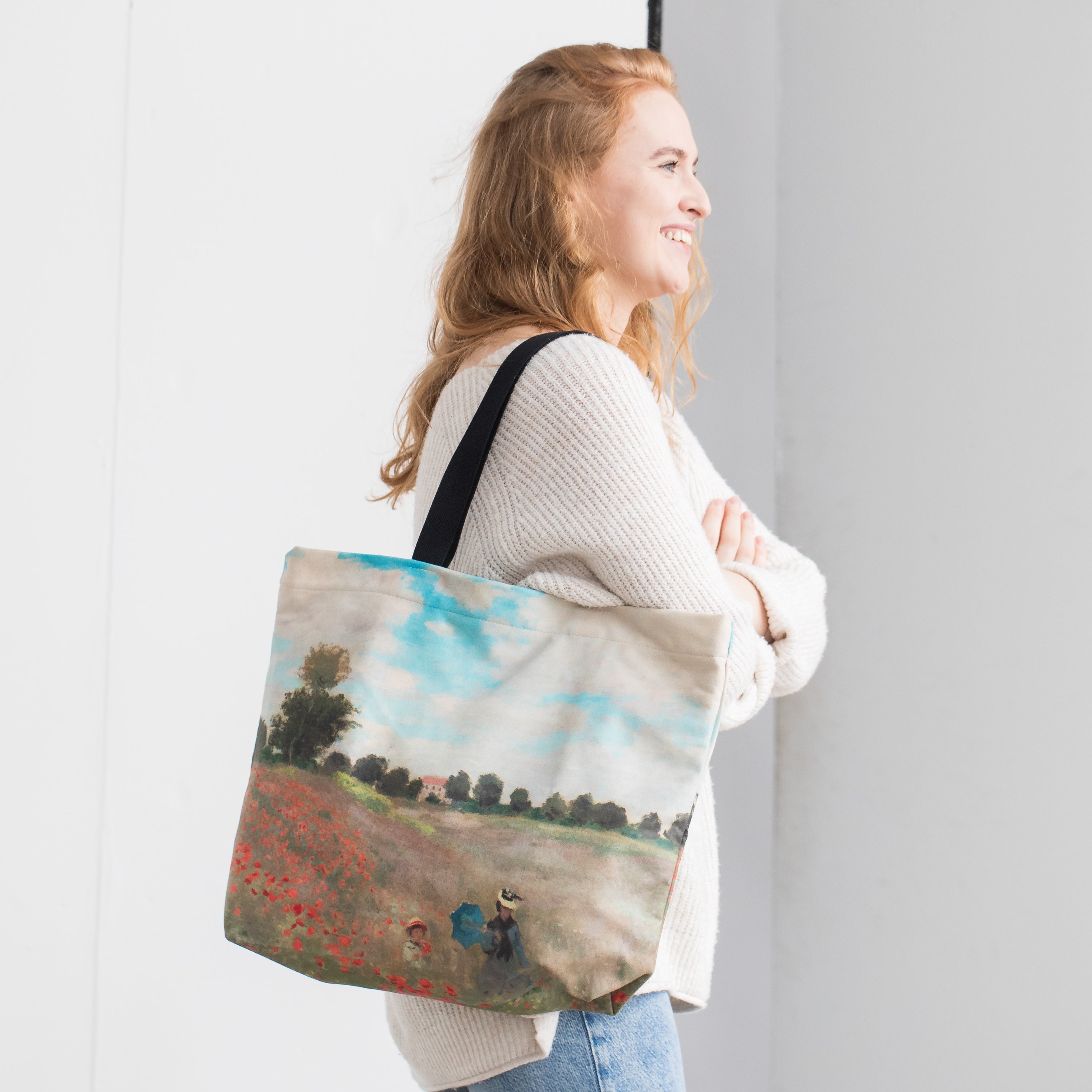 Pirkinių krepšys Claude Monet „Poppies