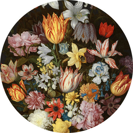 A Still Life of Flowers in a Wan-Li Vase