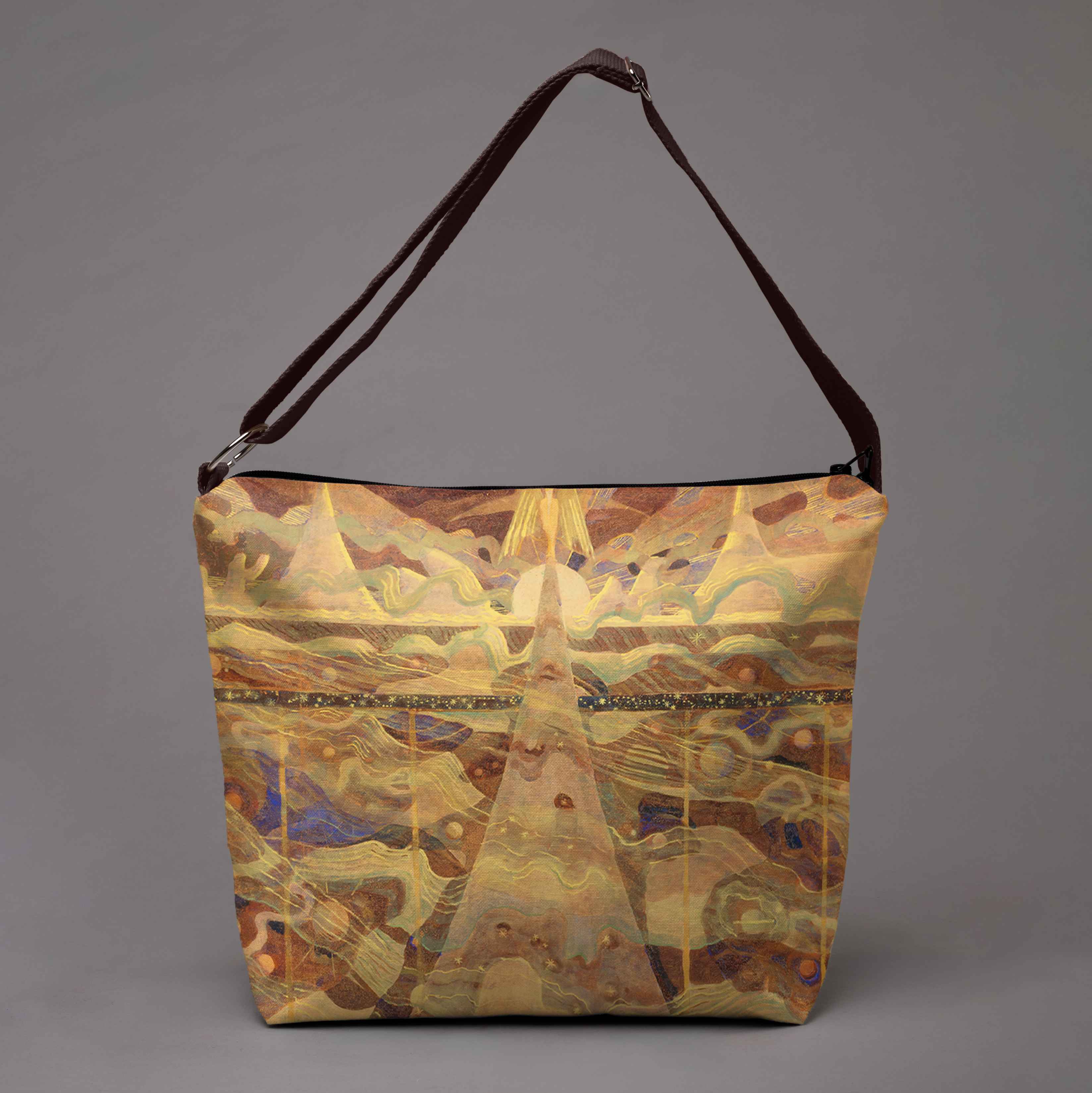 <tc>Bucket bag M. K. Čiurlionis "Fairytale of Kings"</tc>