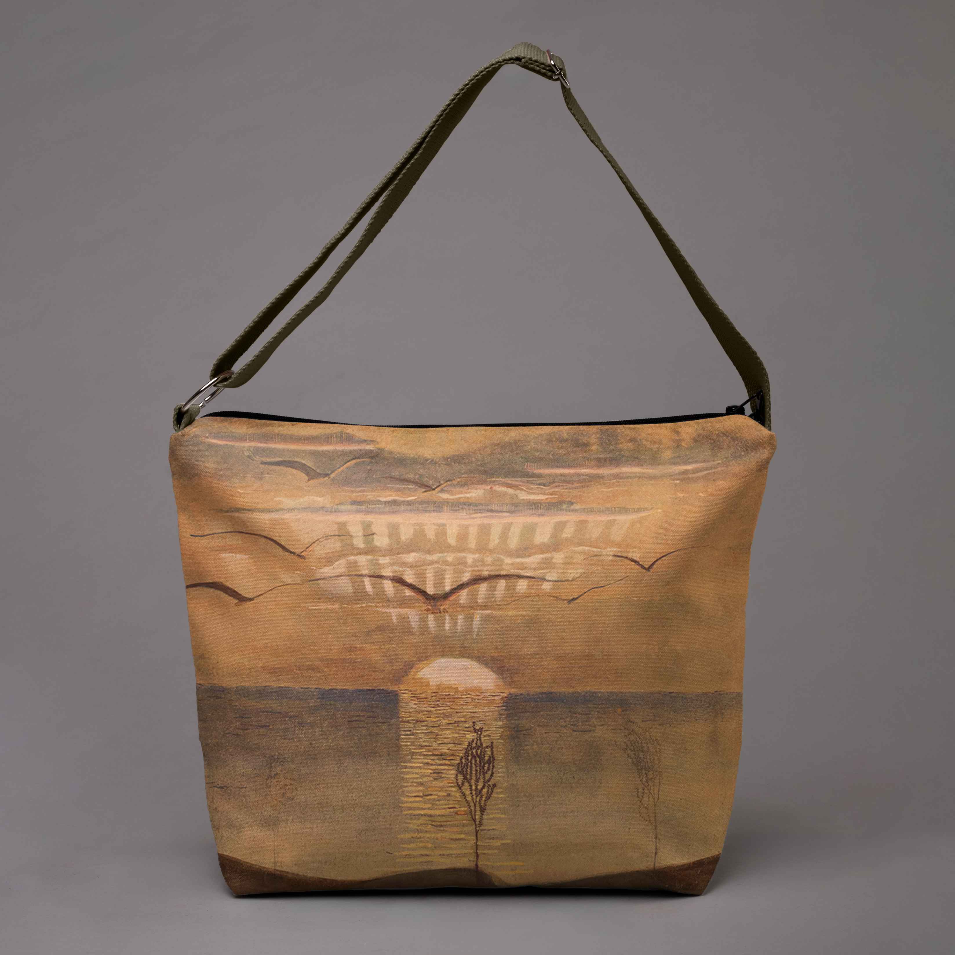 <tc>Bucket bag M. K. Čiurlionis "Fairytale of Kings"</tc>