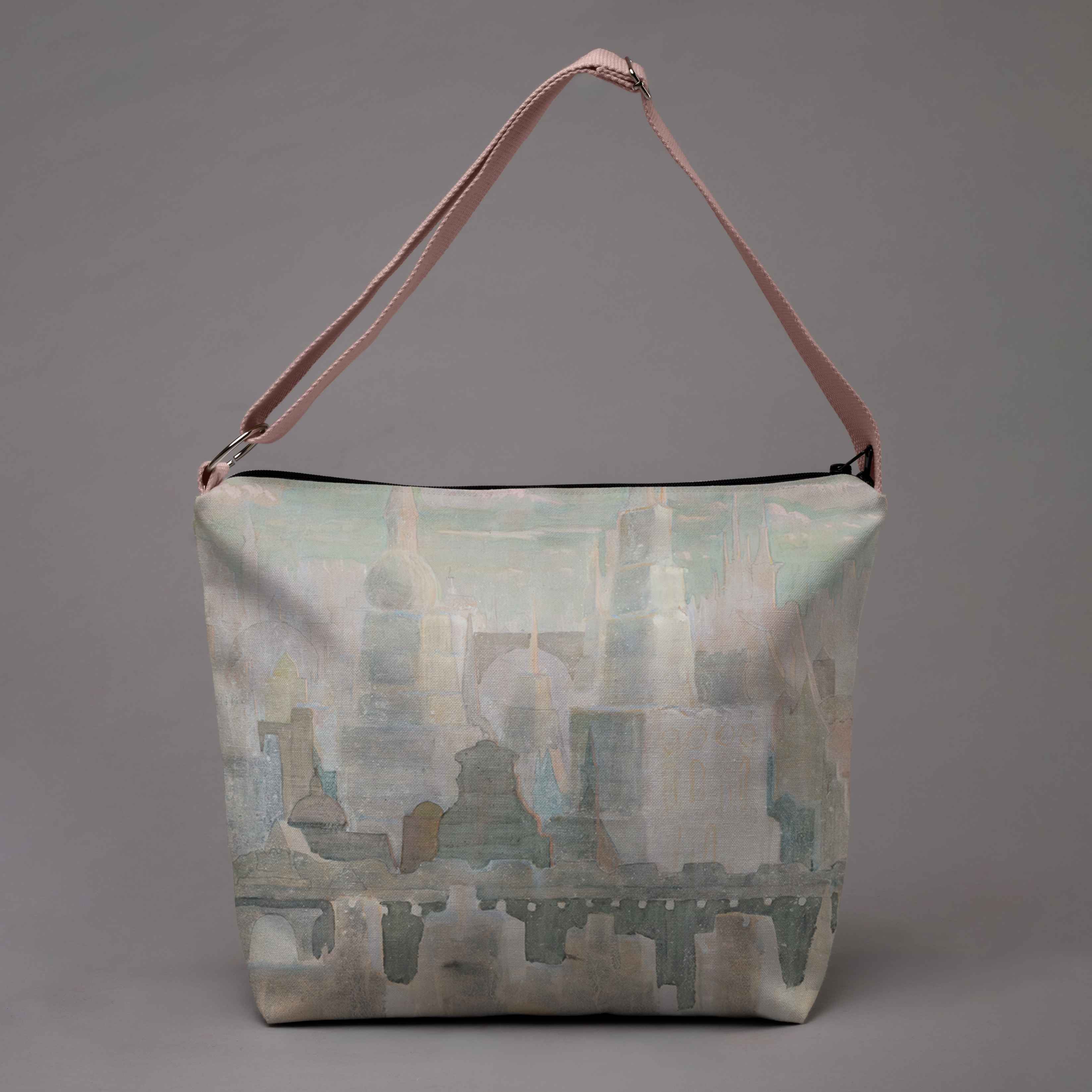 <tc>Bucket bag M. K. Čiurlionis "Fairytale of Kings"</tc>