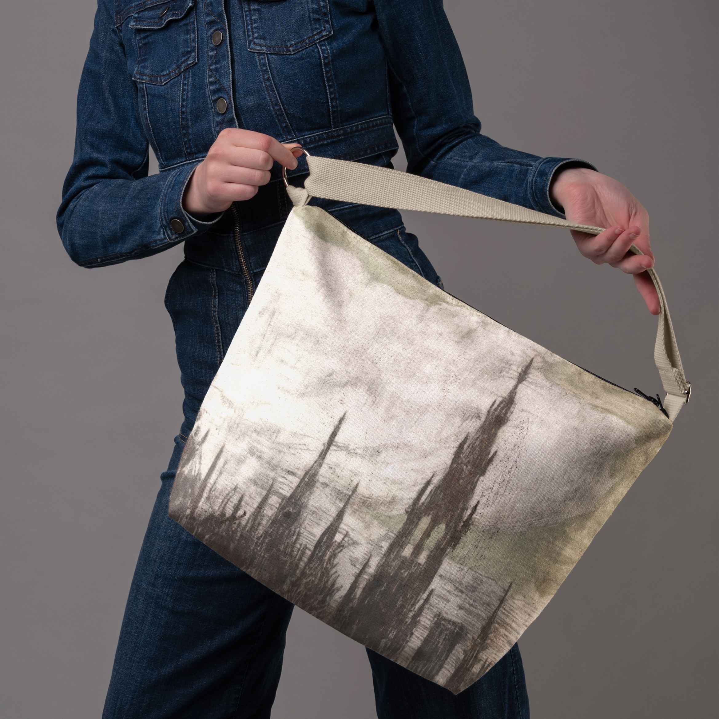 <tc>Bucket bag M. K. Čiurlionis "Fairytale of Kings"</tc>