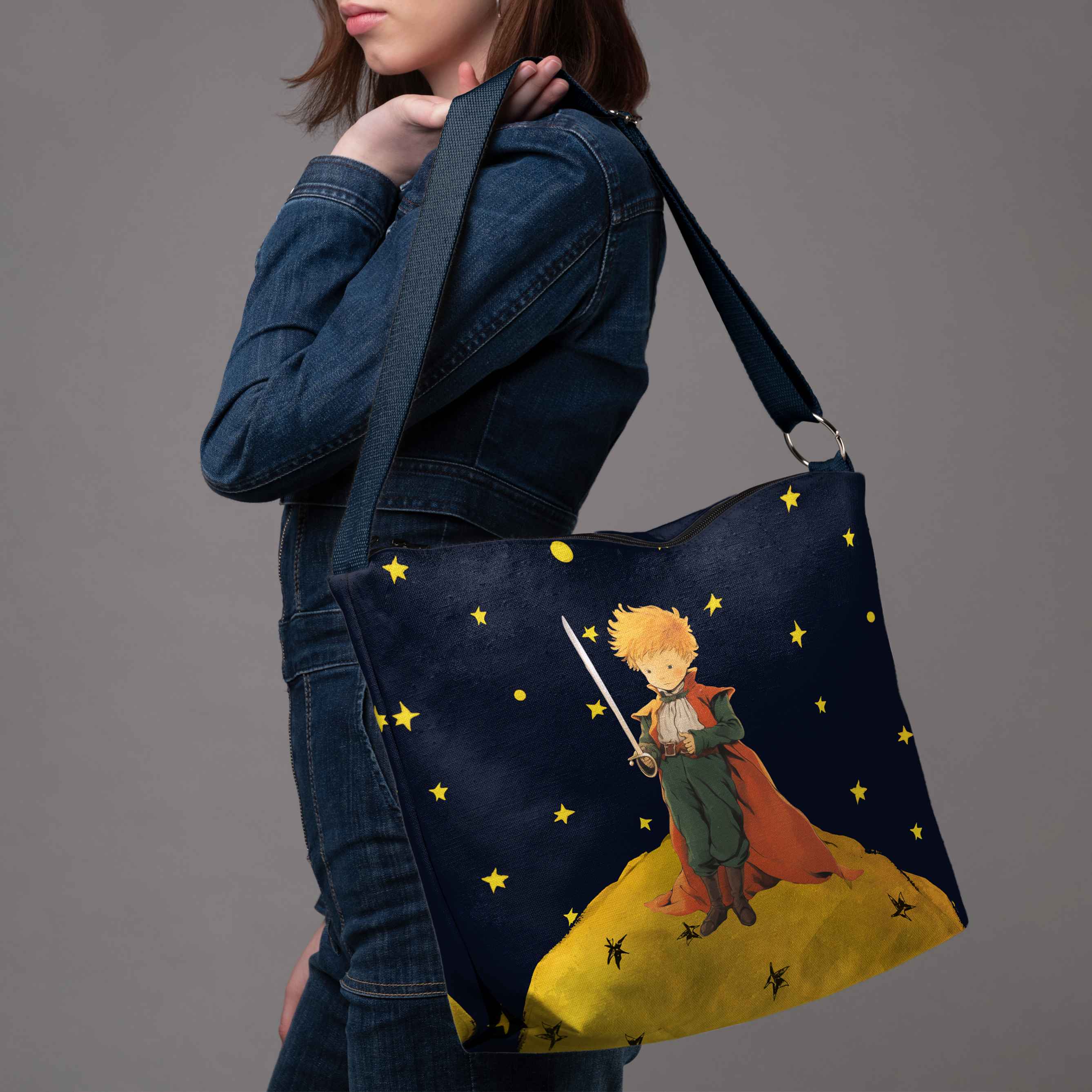 <tc>Bucket bag Antoine de Saint-Exupéry The Little Prince "Fox"</tc>