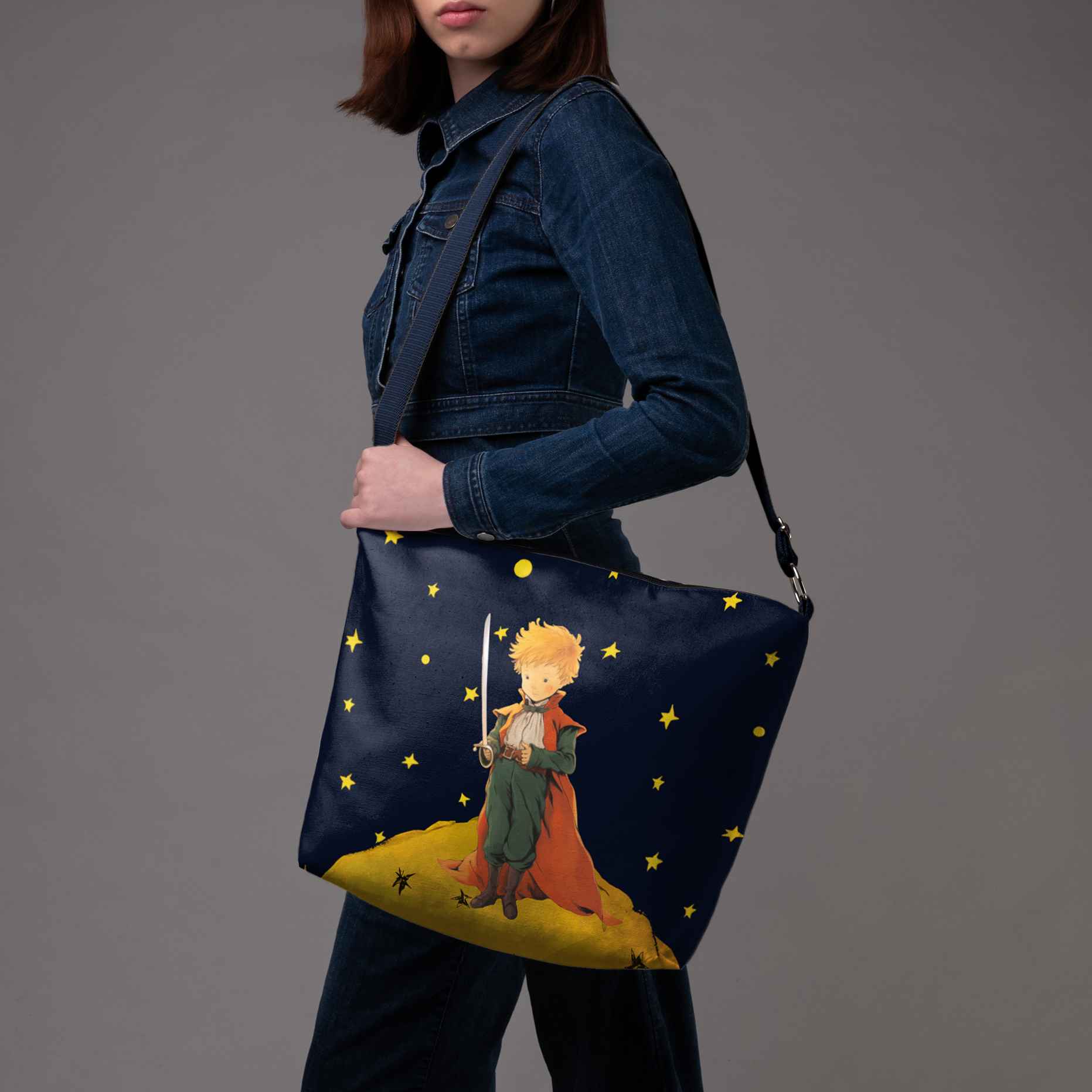 <tc>Bucket bag Antoine de Saint-Exupéry The Little Prince "Fox"</tc>