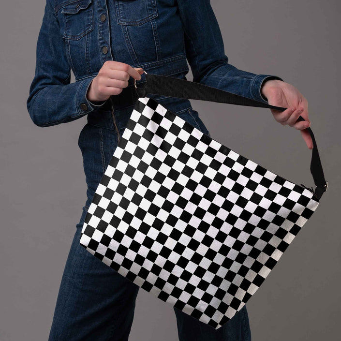 Bucket bag Classy „Checkerboard