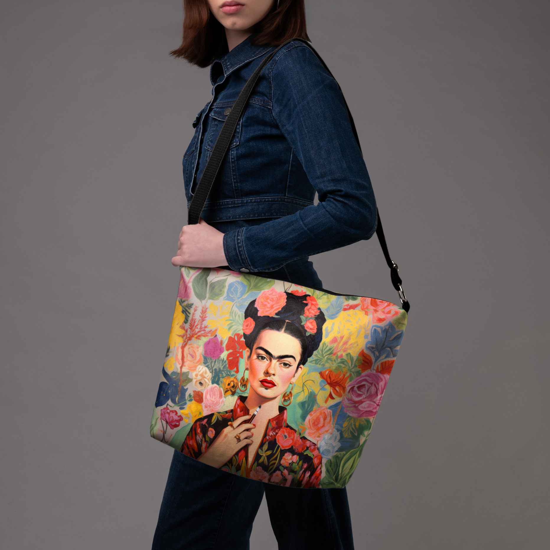 <tc>Bucket bag Imagine "Frida in Flowers"</tc>