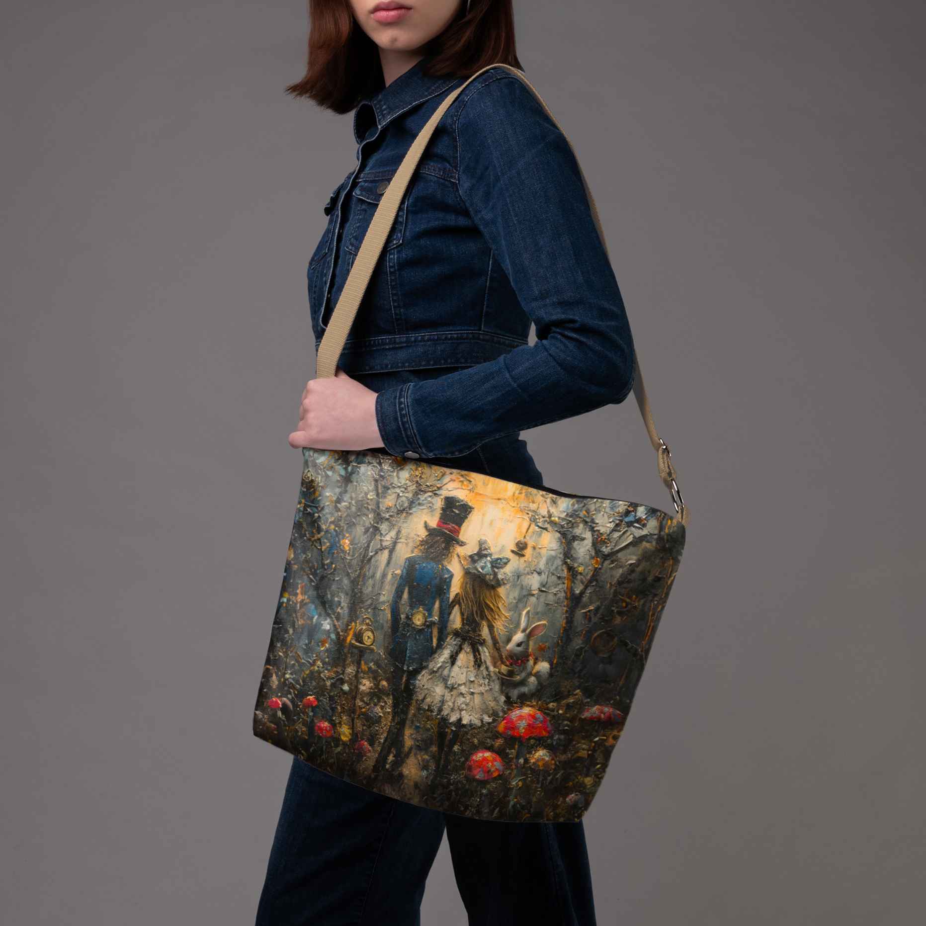 <tc>Bucket bag Imagine "Alice and the Hatter"</tc>