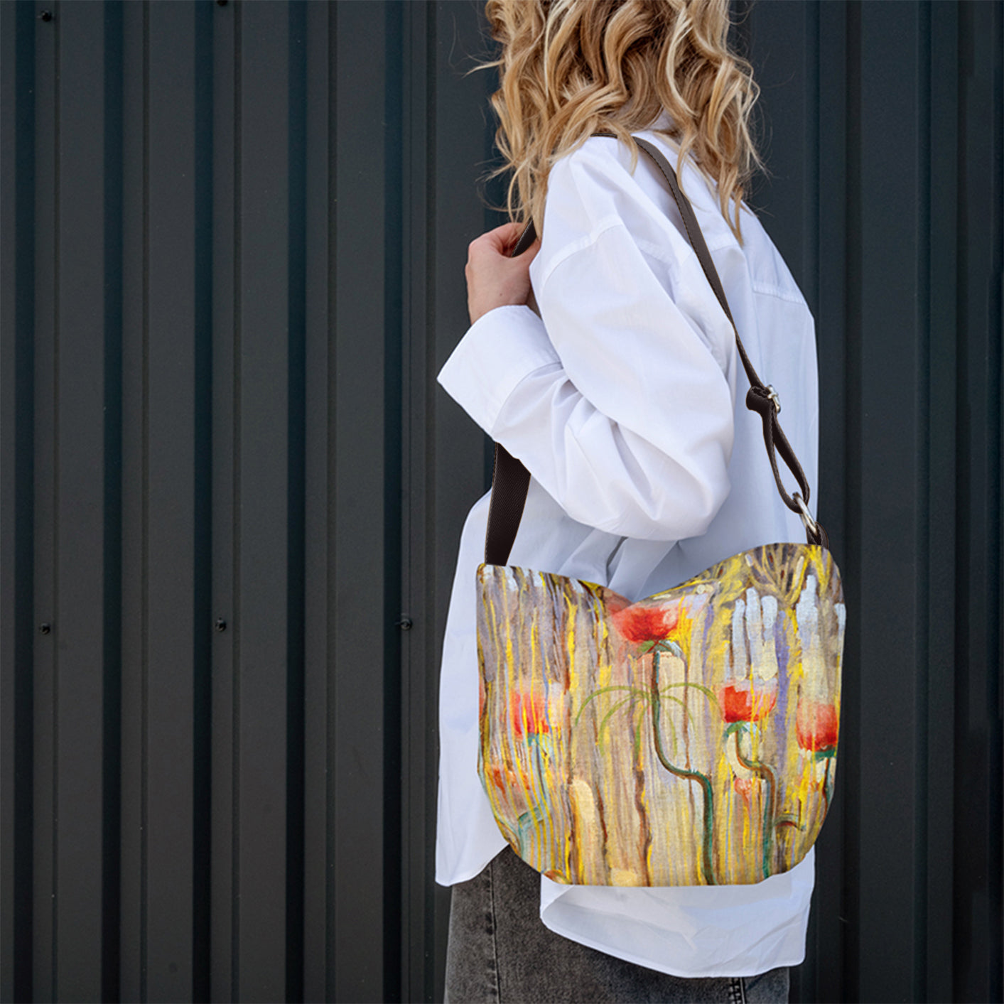 <tc>Bucket bag M. K. Čiurlionis "Creation of the World"</tc>