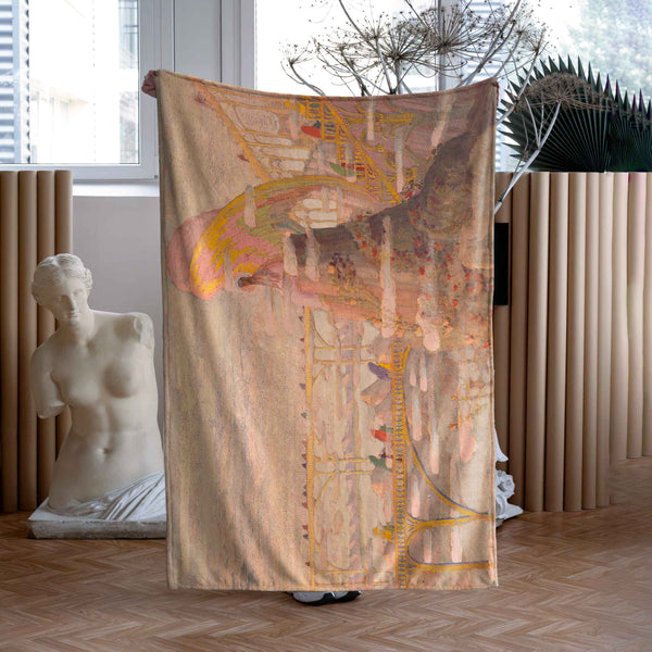 <tc>Blanket M. K. Čiurlionis "Angel prelude"</tc>