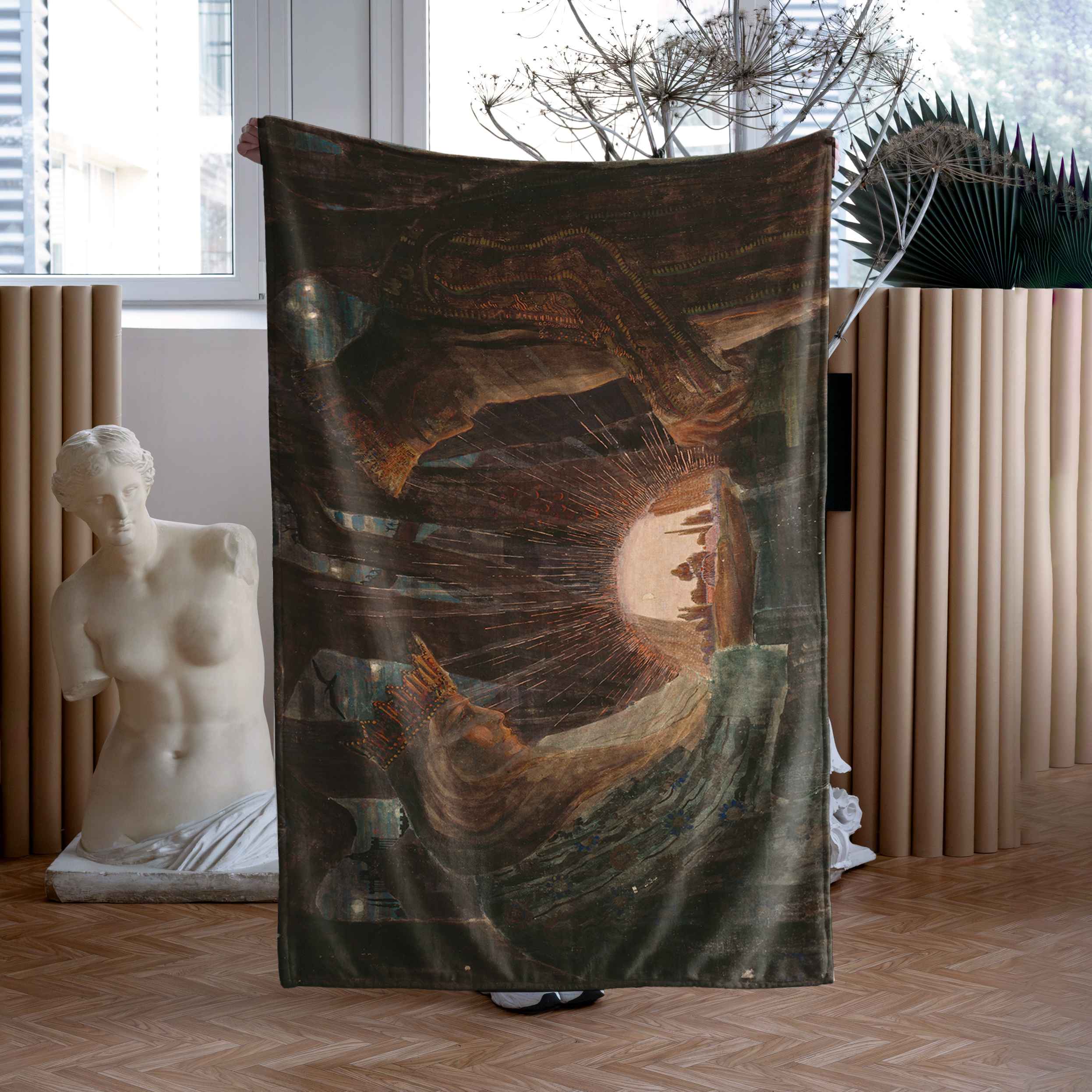 <tc>Blanket M. K. Čiurlionis "Fairytale of Kings"</tc>