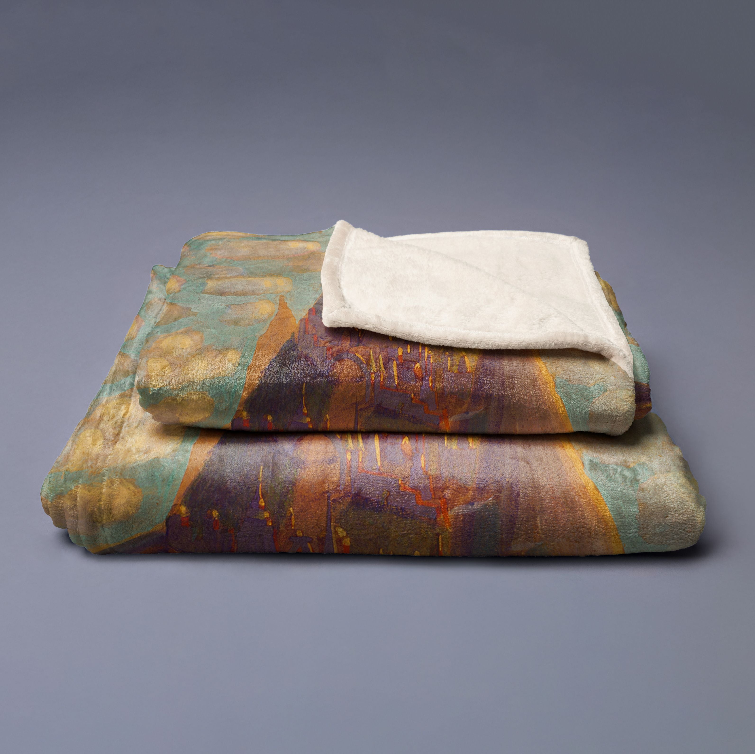 <tc>Blanket M. K. Čiurlionis "Castle fairytale"</tc>