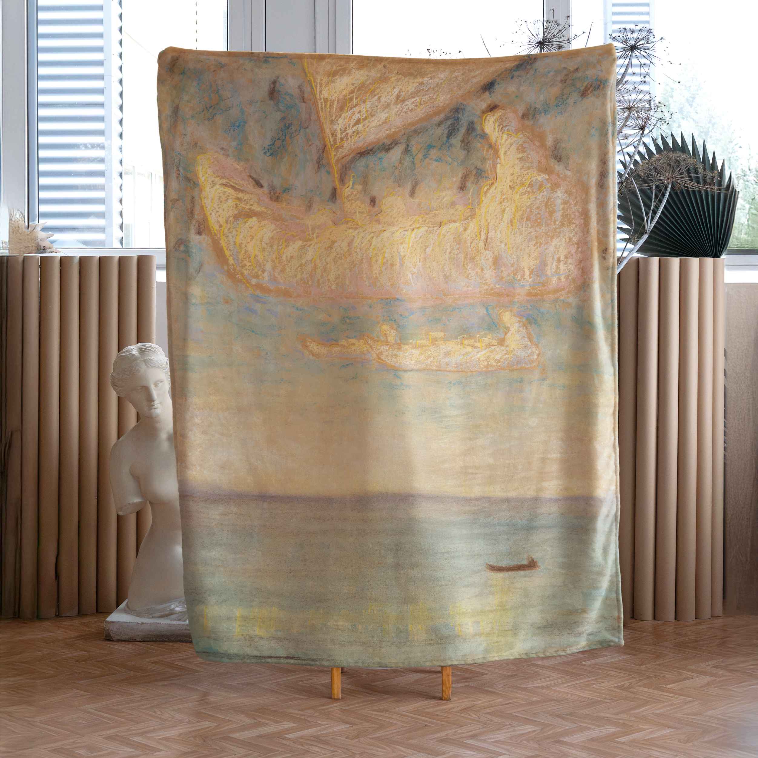 <tc>Blanket M. K. Čiurlionis "Castle fairytale"</tc>