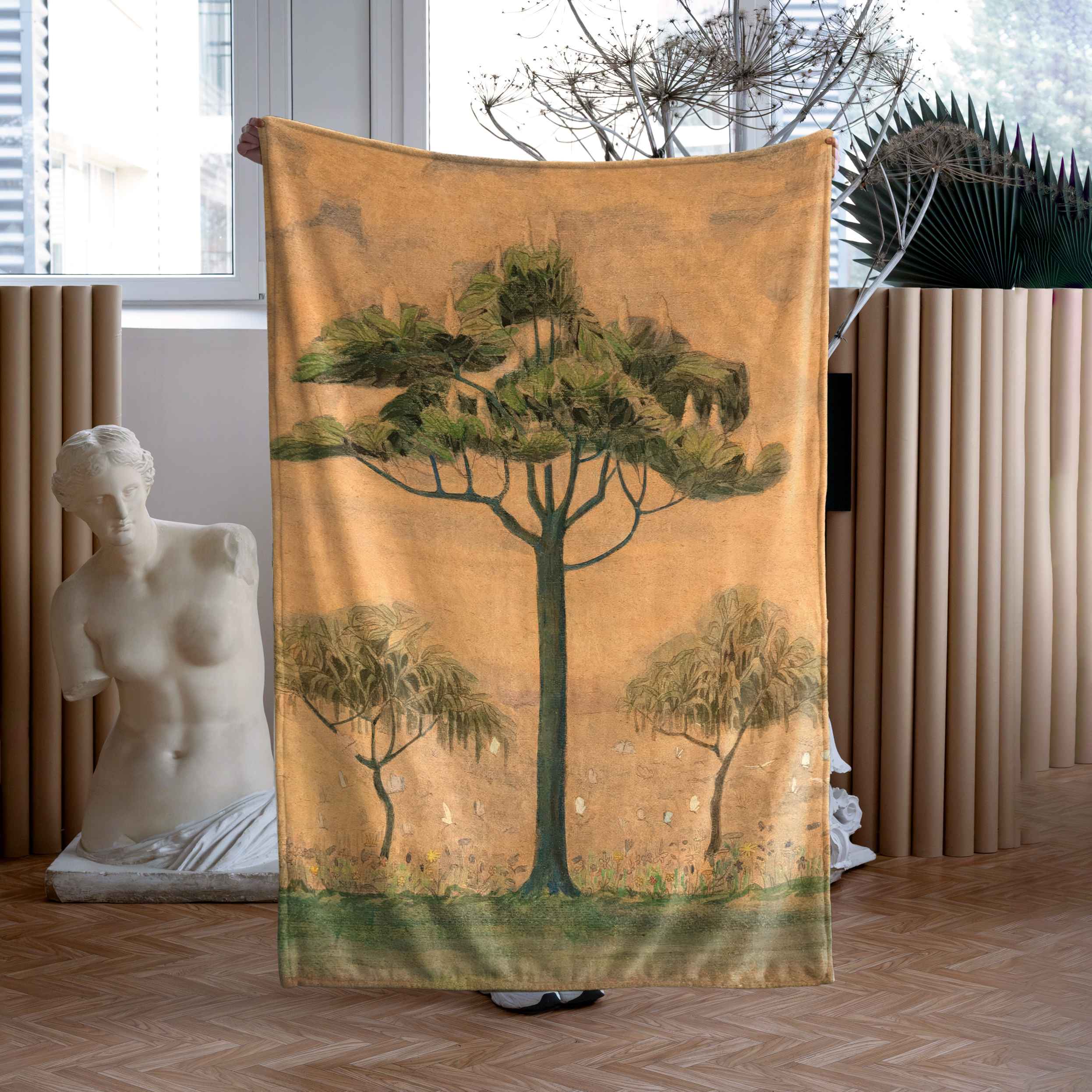 <tc>Blanket M. K. Čiurlionis "Castle fairytale"</tc>