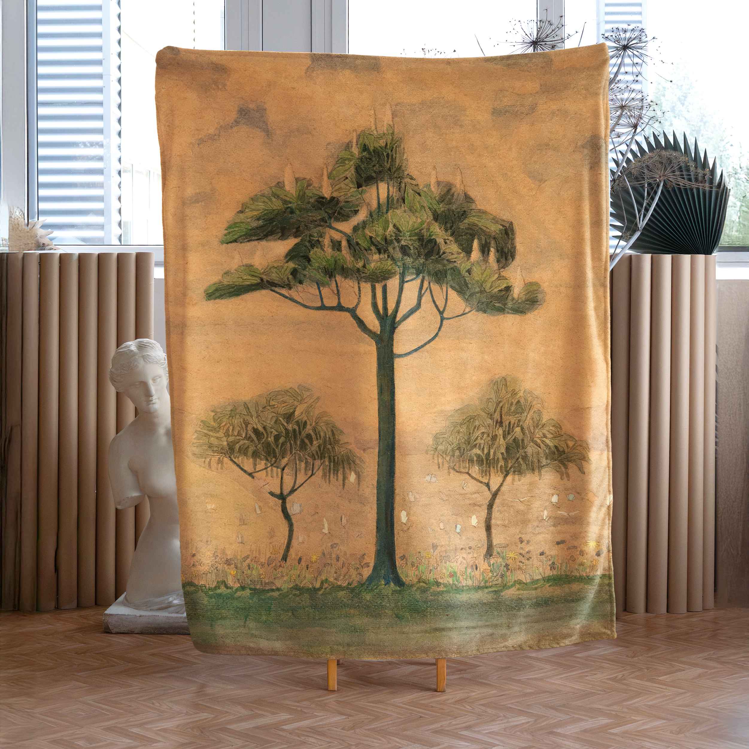 <tc>Blanket M. K. Čiurlionis "Castle fairytale"</tc>