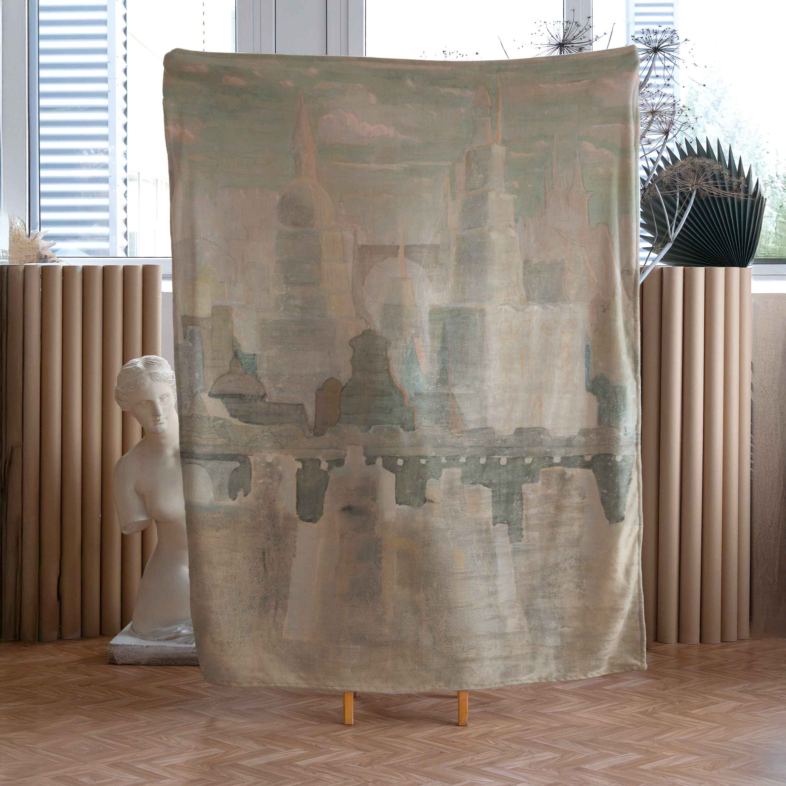 <tc>Blanket M. K. Čiurlionis "Castle fairytale"</tc>