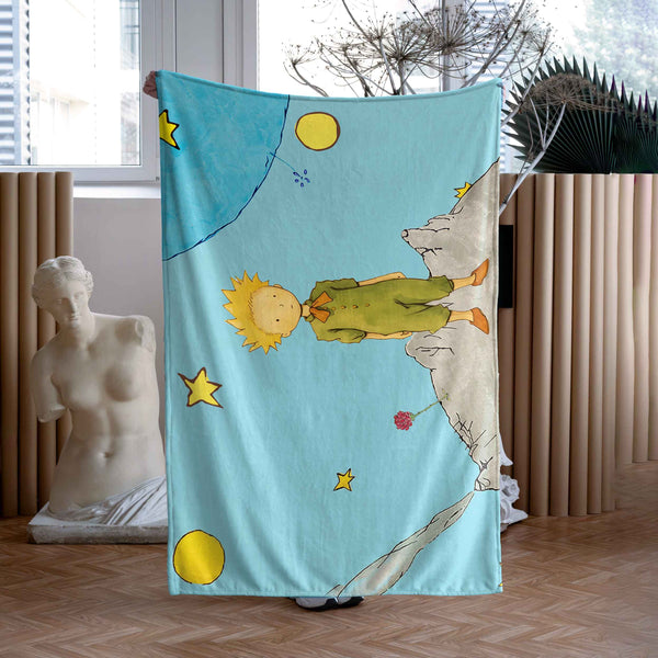 <tc>Blanket Antoine de Saint-Exupéry The Little Prince "Planet"</tc>