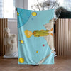 Plaid Antoine de Saint-Exupéry The Little Prince 
