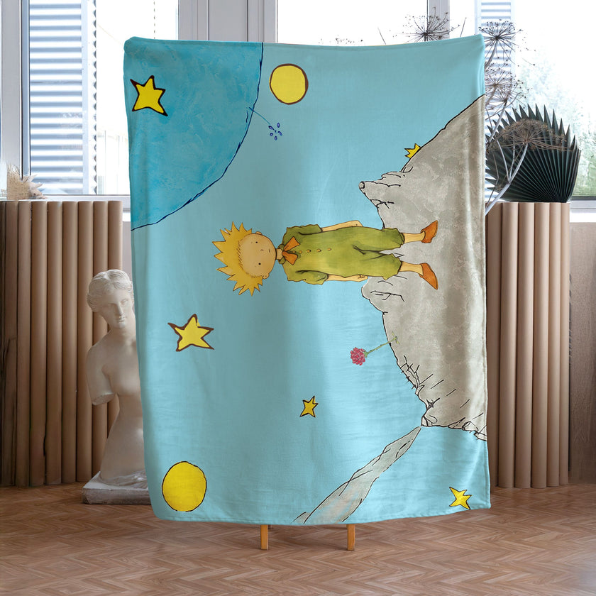 Plaid Antoine de Saint-Exupéry The Little Prince 