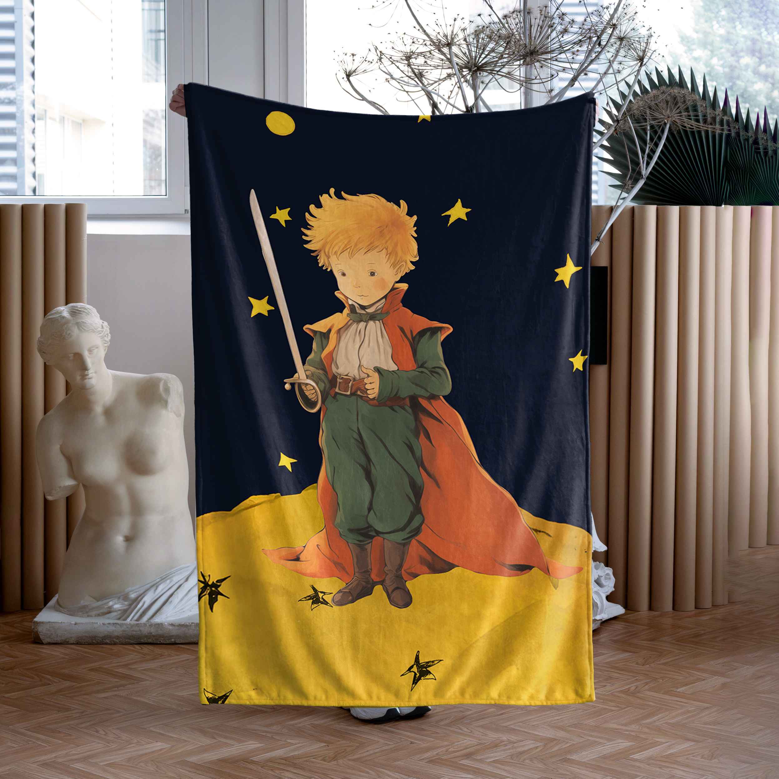 <tc>Blanket Antoine de Saint-Exupéry The Little Prince "Fox"</tc>