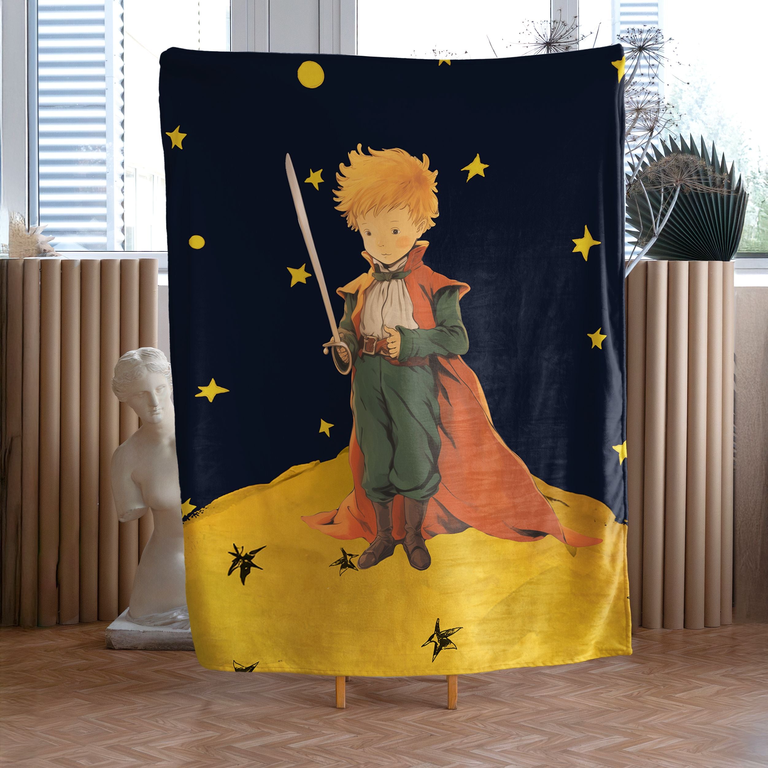 Plaid Antoine de Saint-Exupéry The Little Prince 