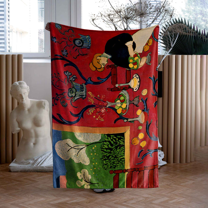 Blanket Henri Matisse „Harmony in Red
