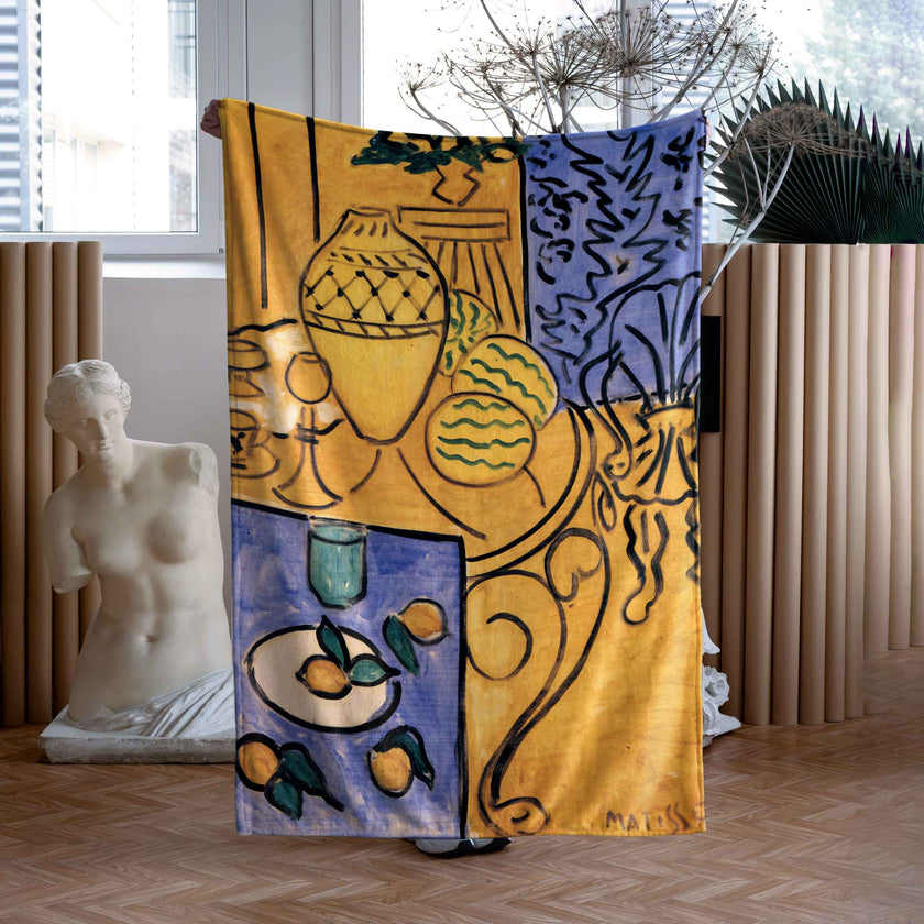 Pledas Henri Matisse „Interior, Yellow & Blue