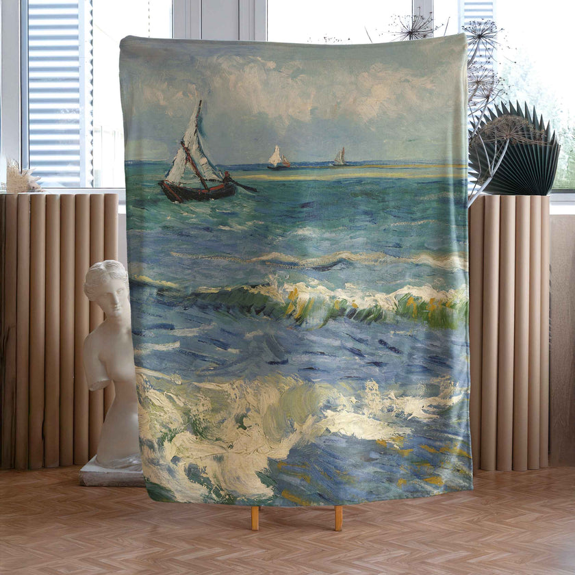 Pledas Vincent van Gogh „The Sea at Les Saintes-Maries-de-la-Mer