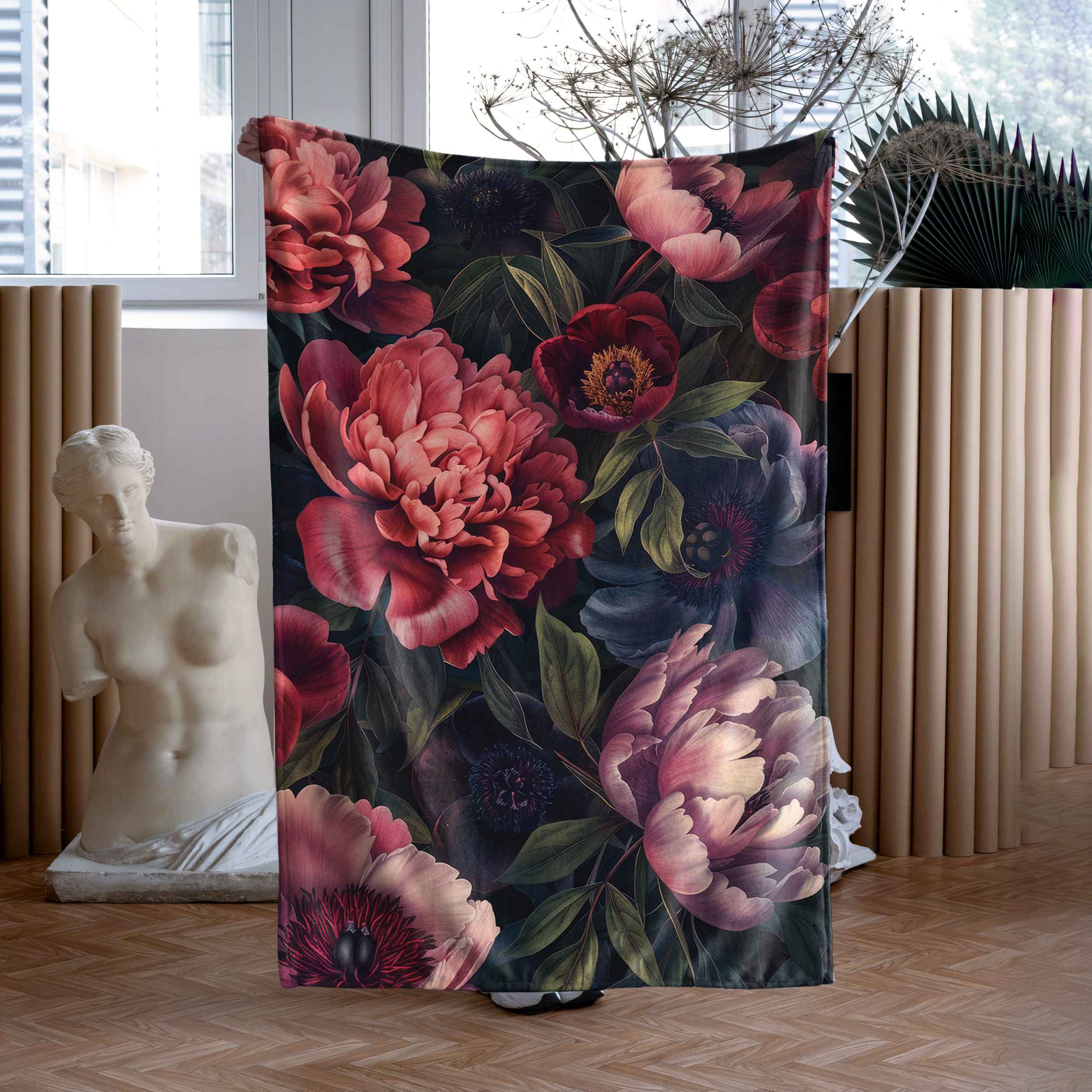 <tc>Blanket Imagine "Night of Peonies"</tc>