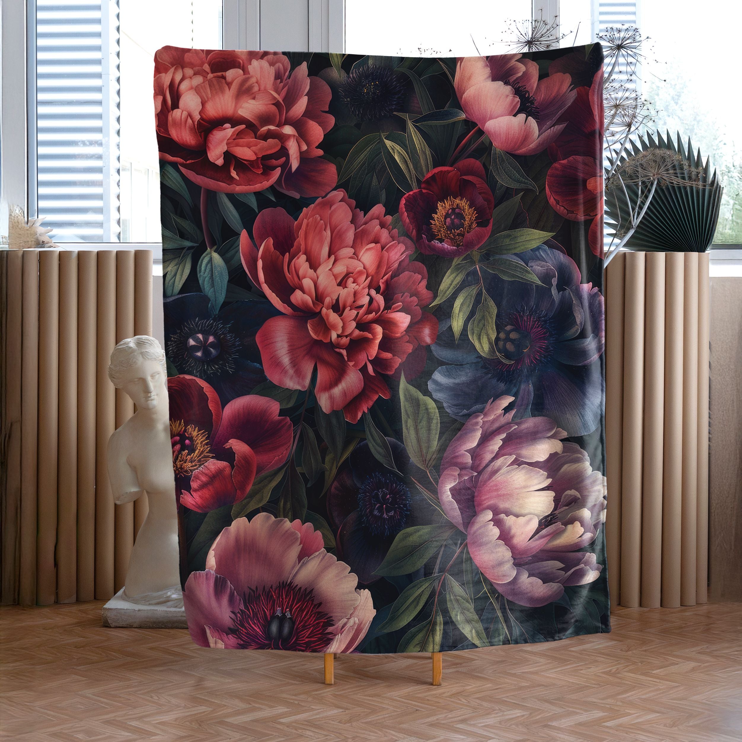 <tc>Blanket Imagine "Night of Peonies"</tc>