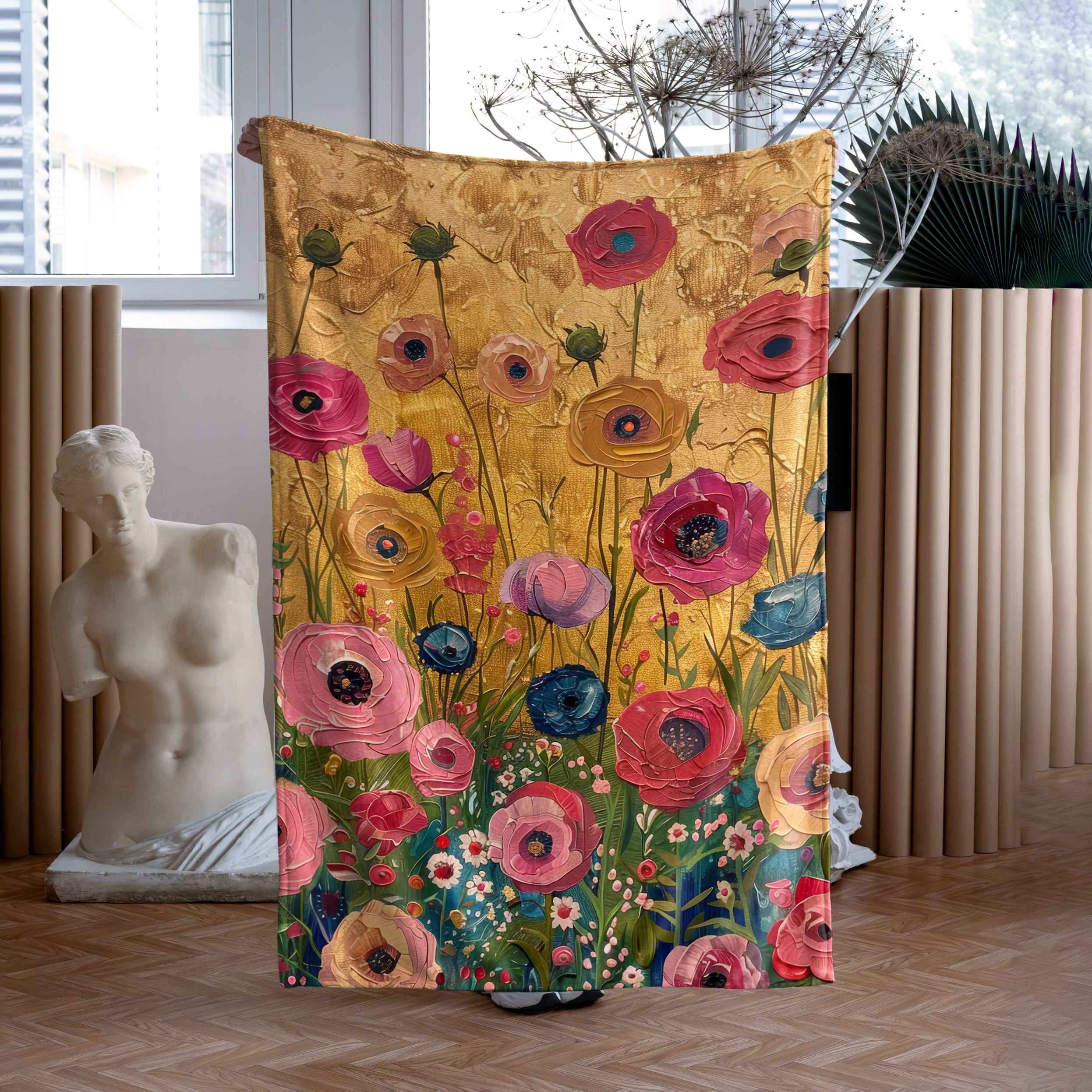 <tc>Blanket Ambrosius Bosschaert „Still-Life of Flowers"</tc>