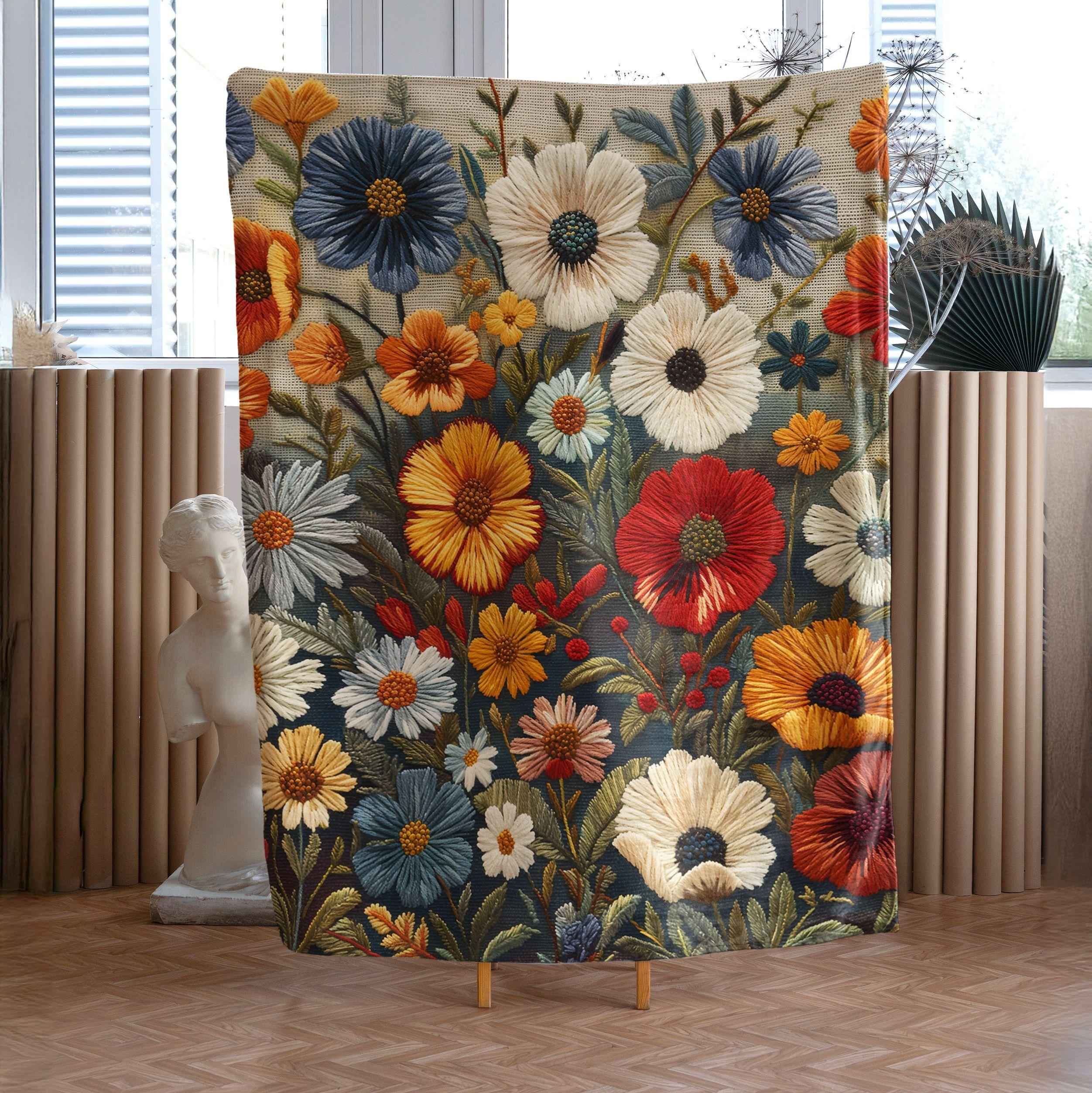 <tc>Blanket Imagine "Thread flowers"</tc>