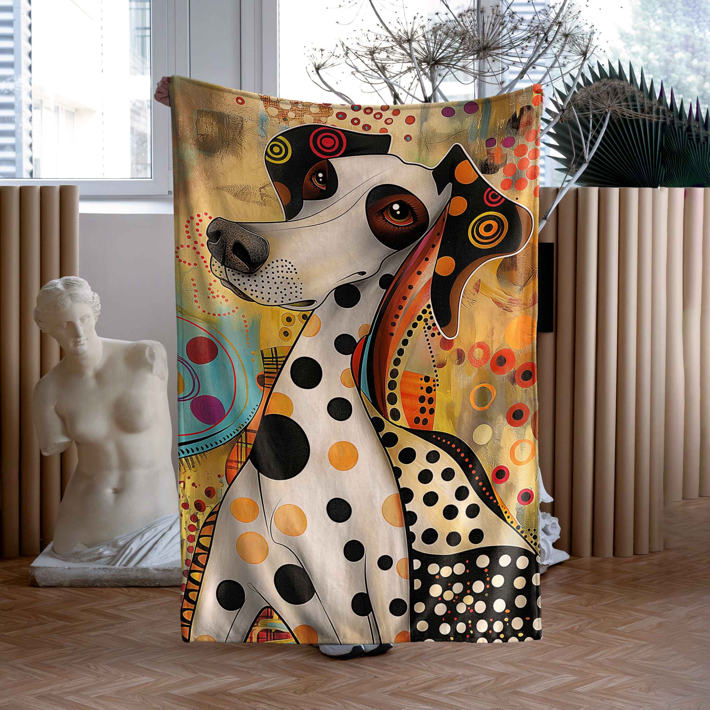 <tc>Blanket Imagine "Klimt's dog"</tc>