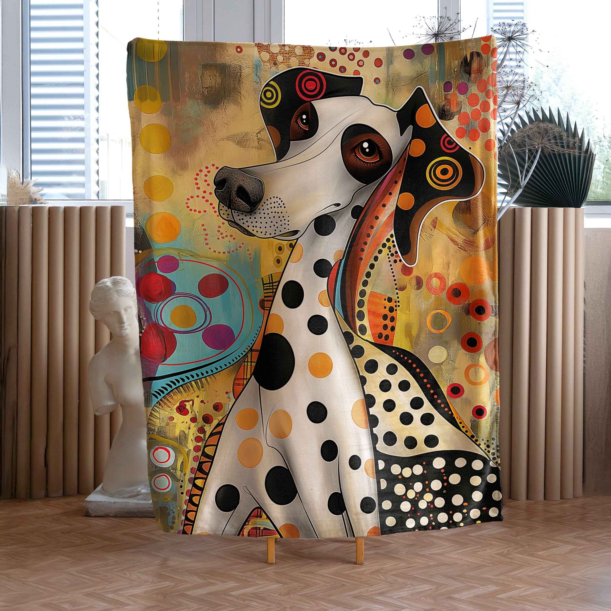 <tc>Blanket Imagine "Klimt's dog"</tc>