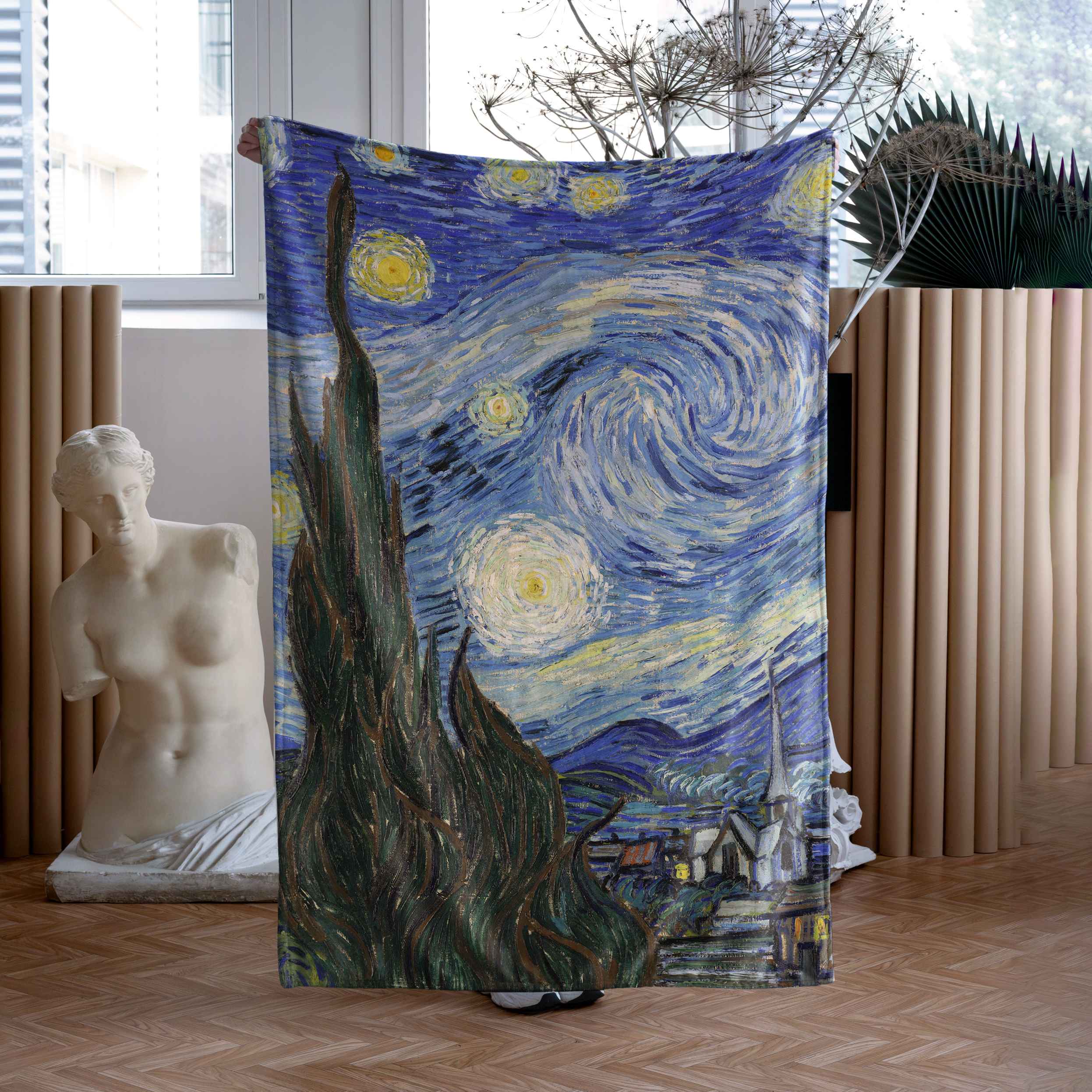 <tc>Blanket Vincent van Gogh „Starry Night"</tc>