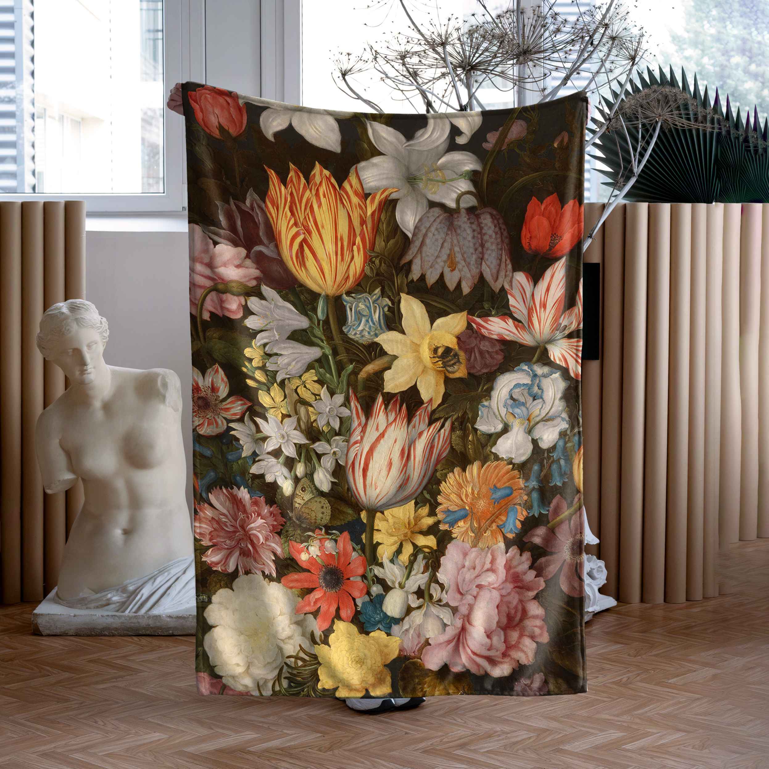 <tc>Blanket Ambrosius Bosschaert „Still-Life of Flowers"</tc>