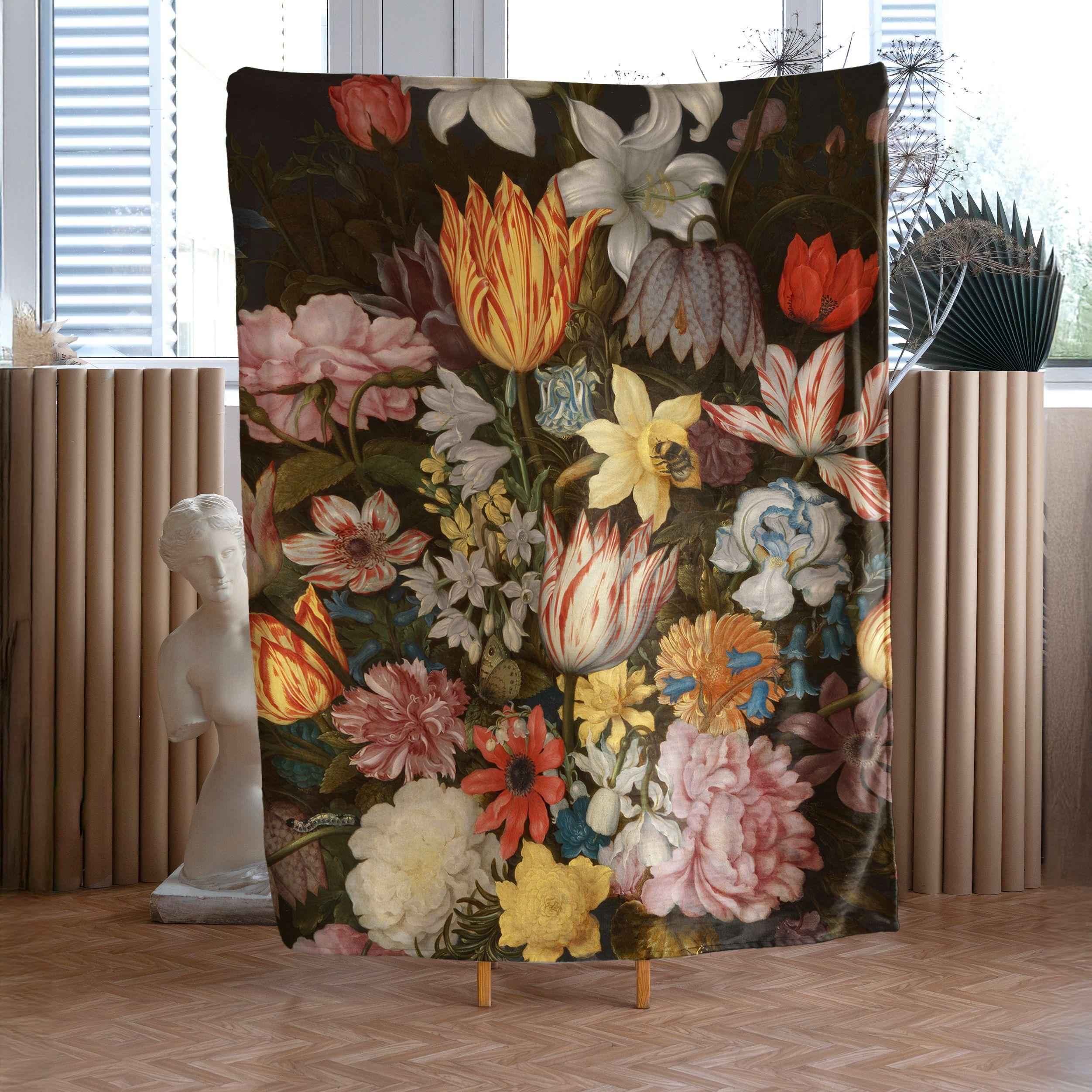 <tc>Blanket Ambrosius Bosschaert „Still-Life of Flowers"</tc>