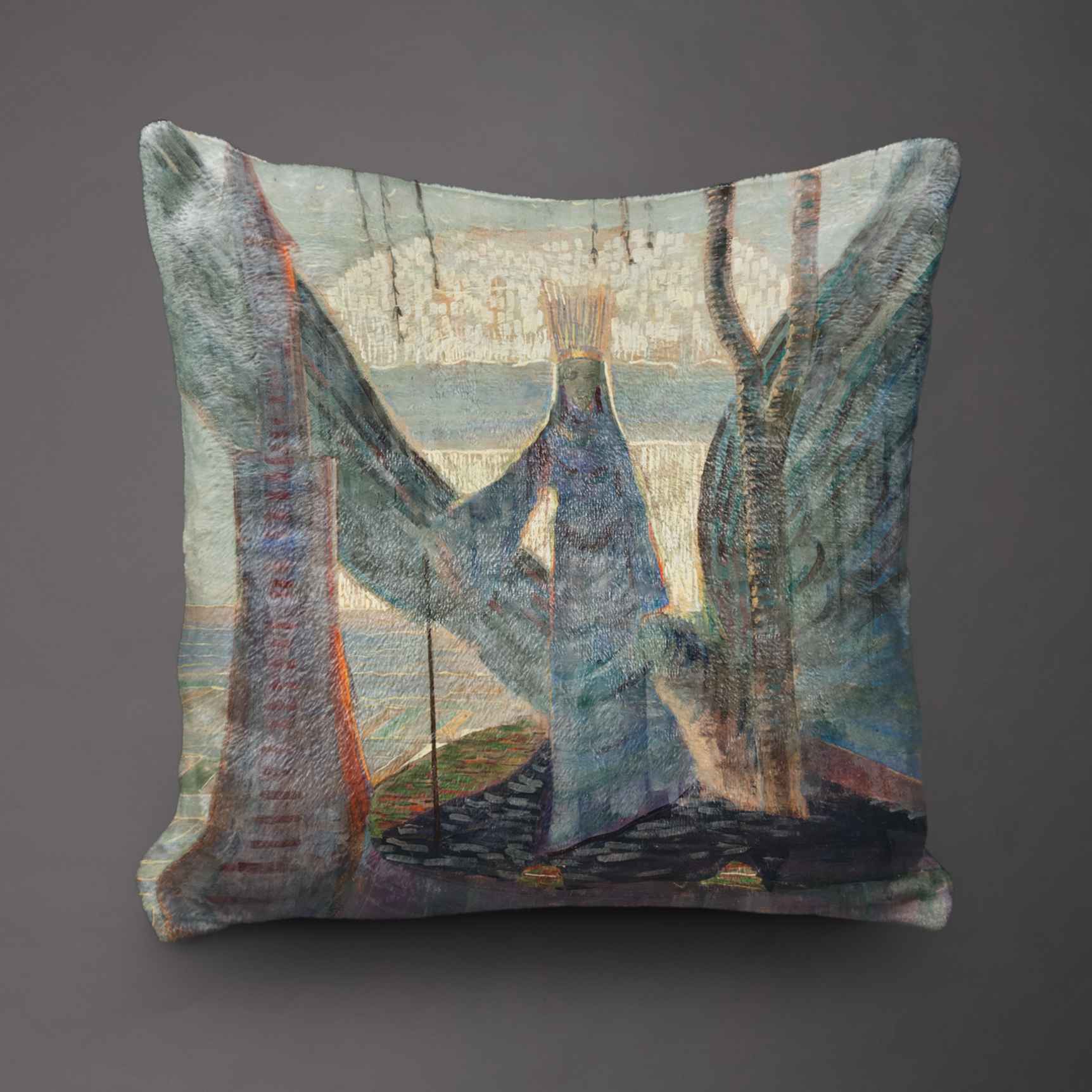 <tc>Blanket M. K. Čiurlionis "Castle fairytale"</tc>