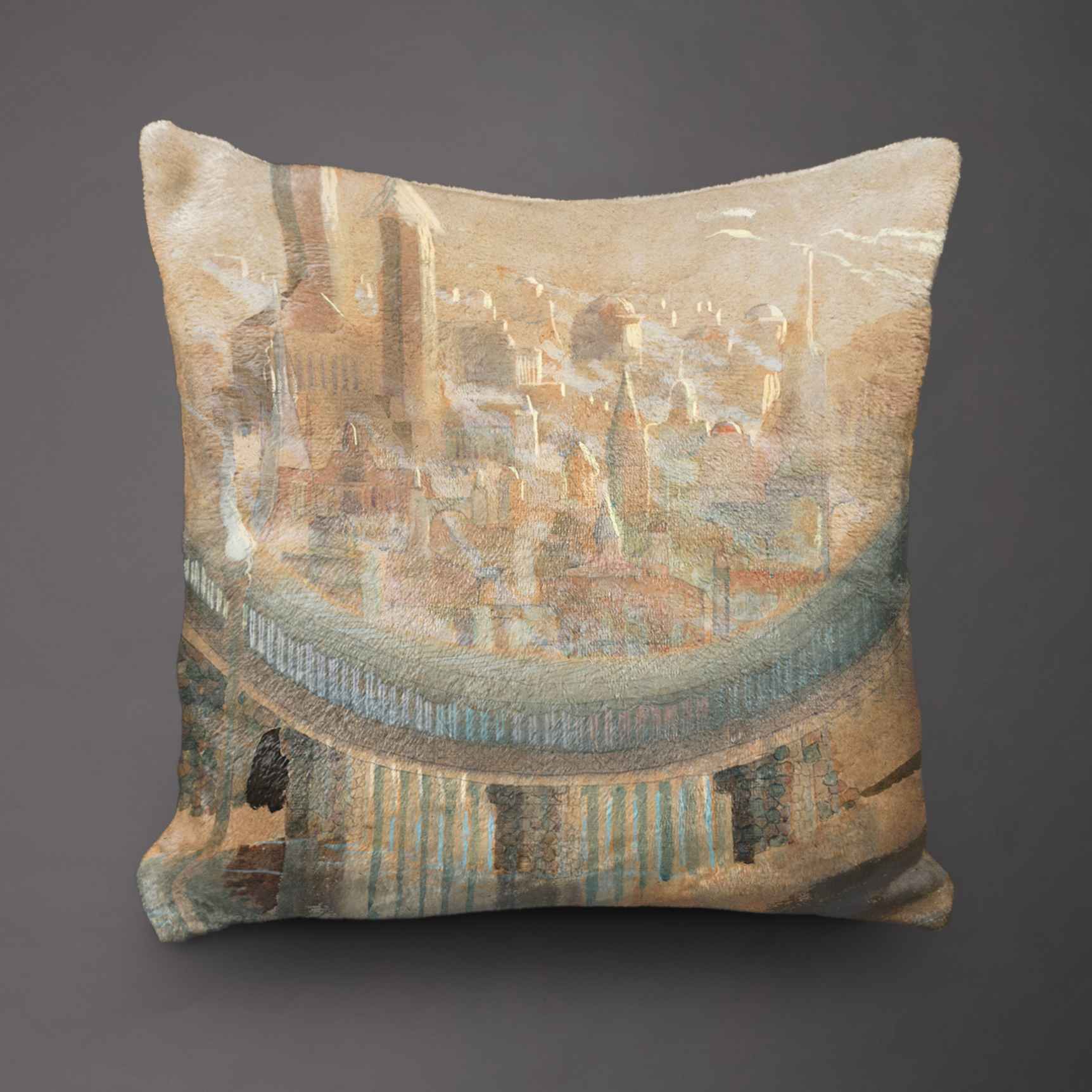 <tc>Blanket M. K. Čiurlionis "Castle fairytale"</tc>