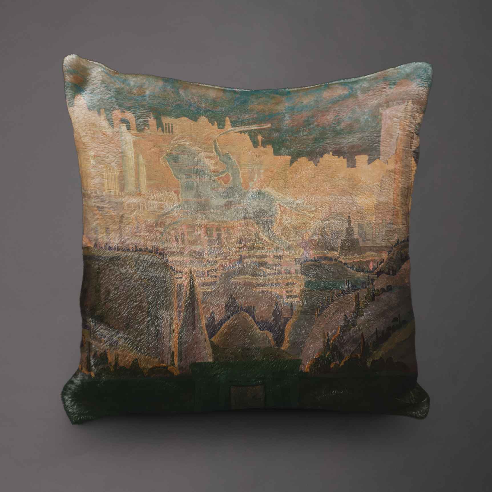 <tc>Blanket M. K. Čiurlionis "Castle fairytale"</tc>